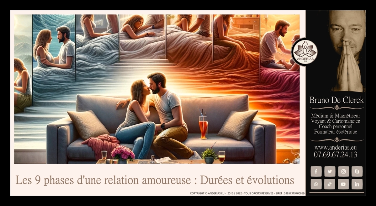 Les 9 phases d'une relation amoureuse : Durées et évolutions - Centre